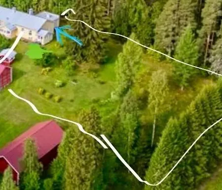Feriehus Lapinkangas Yksioe 60m2 Paritalossa, Oma Piha Ja Sauna