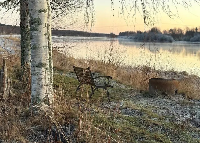 בית נופש Lapinkangas Yksioe 60m2 Paritalossa, Oma Piha Ja Sauna *