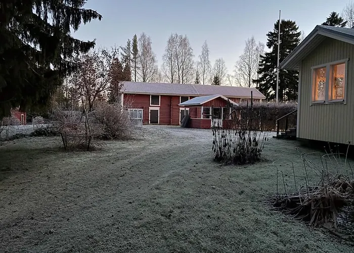 Lapinkangas Yksioe 60m2 Paritalossa, Oma Piha Ja Sauna בית נופש *